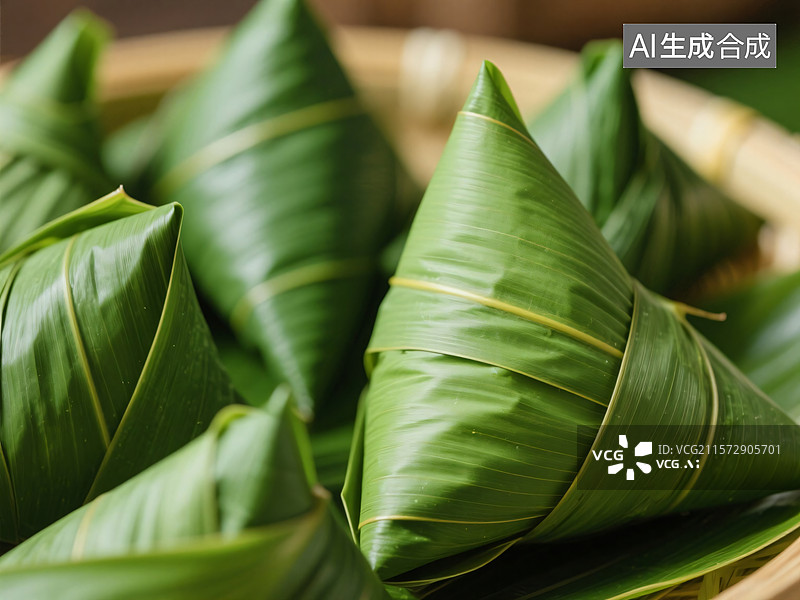 【AI数字艺术】粽叶之韵图片素材