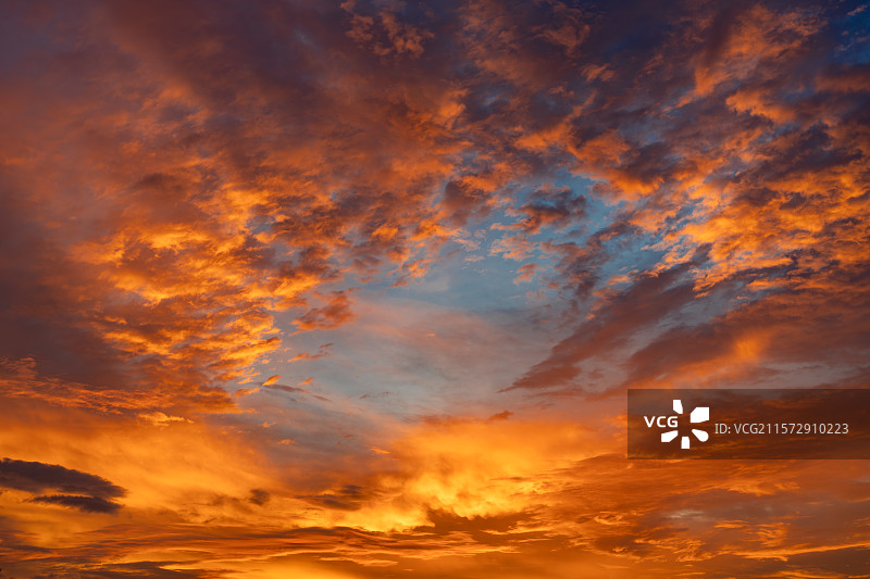 火烧云图片素材