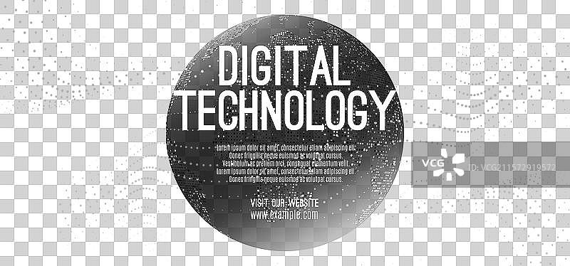 数字技术速度连接蓝绿色科技图片素材