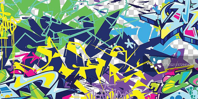 酷炫时尚的抽象嘻哈城市街头艺术图片素材