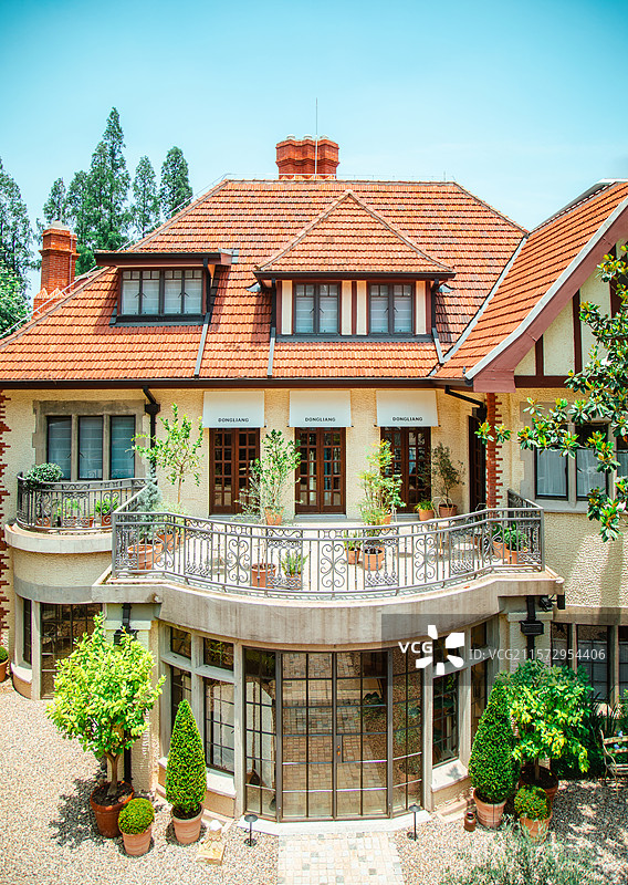 上海长宁区武夷路翡悦里商业创意园区图片素材