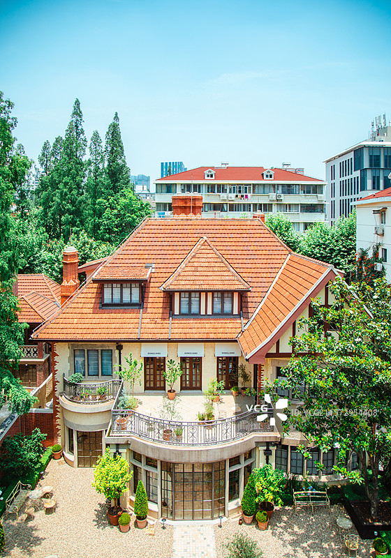 上海长宁区武夷路翡悦里商业创意园区图片素材