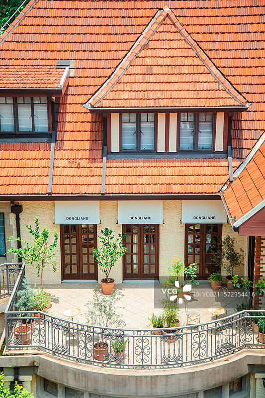 上海长宁区武夷路翡悦里商业创意园区图片素材