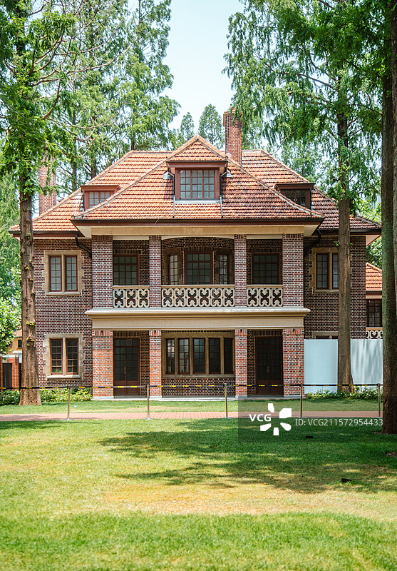 上海长宁区武夷路翡悦里商业创意园区图片素材