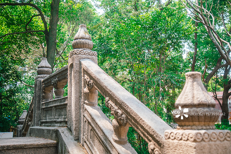 上海长宁区愚园路长宁少年宫建筑外观 王伯群住宅图片素材