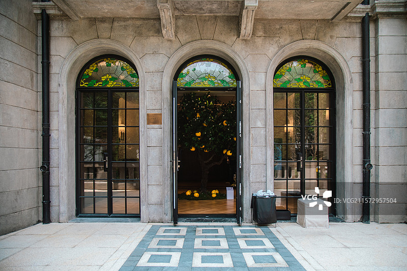 上海长宁区愚园路858号 杨氏花园住宅建筑及室内空间图片素材