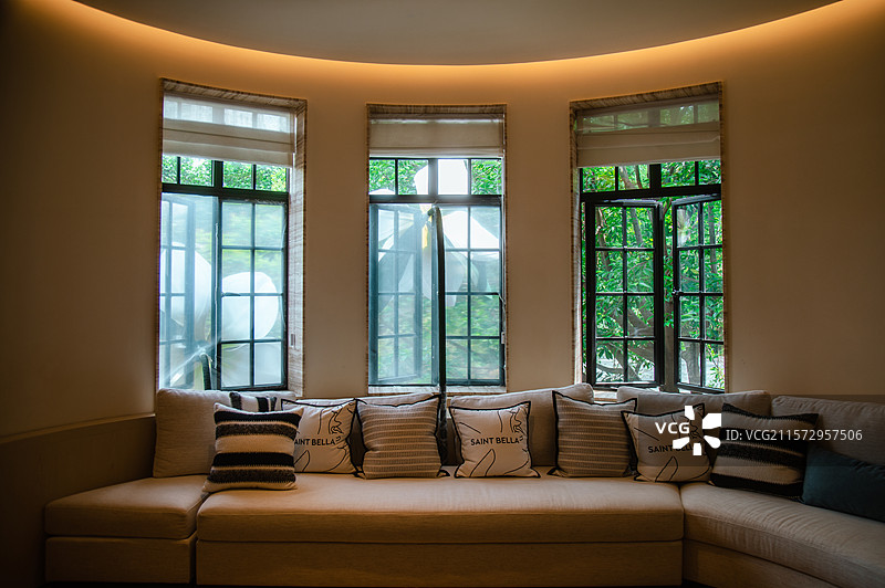 上海长宁区愚园路858号 杨氏花园住宅建筑及室内空间图片素材