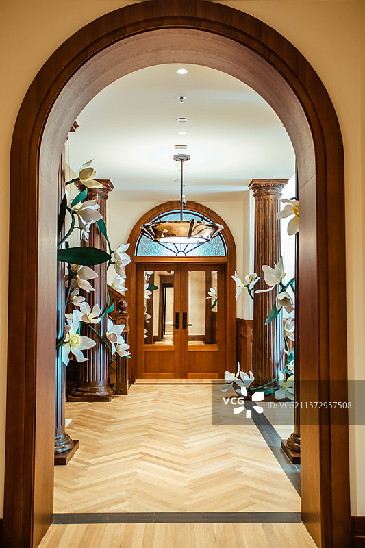 上海长宁区愚园路858号 杨氏花园住宅建筑及室内空间图片素材