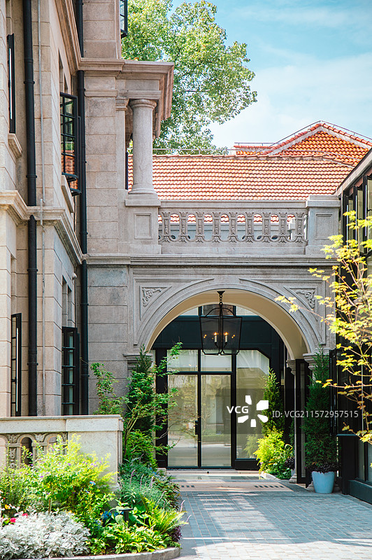 上海长宁区愚园路858号 杨氏花园住宅建筑及室内空间图片素材