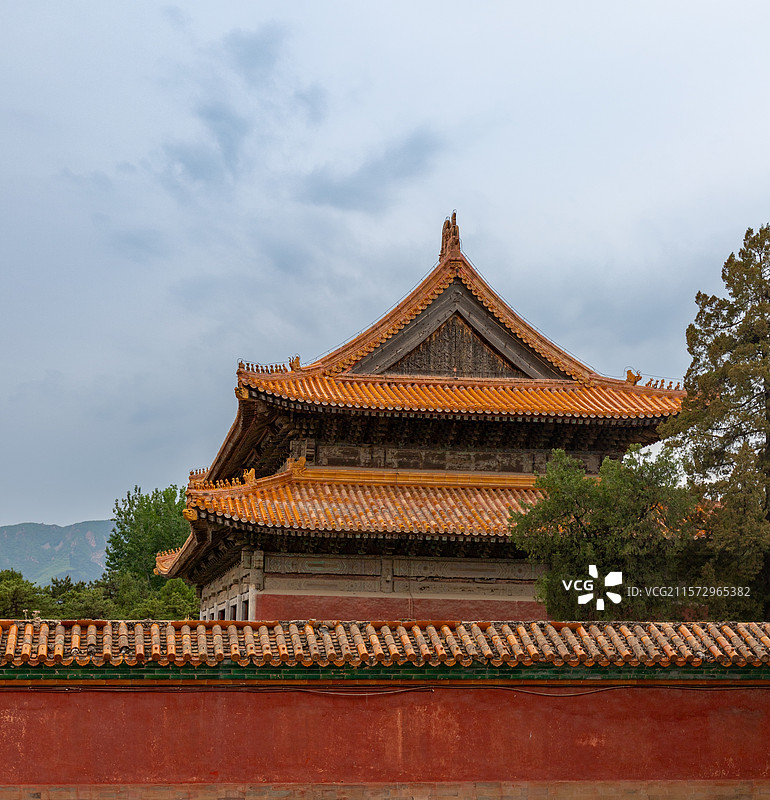 河北遵化清东陵慈安定东陵祾恩殿图片素材