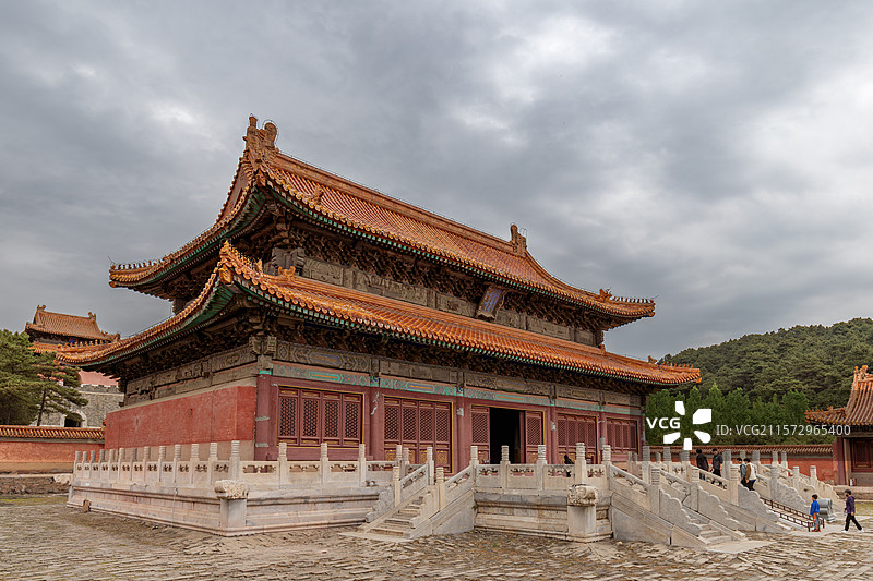 河北遵化清东陵康熙景陵祾恩殿图片素材