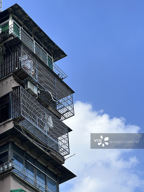 新河浦历史文化街区的老房子图片素材