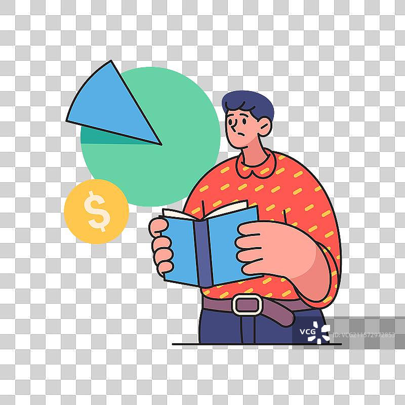 资本和财务统计规划图片素材