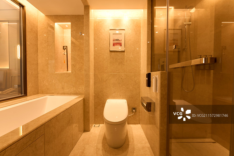 酒店客房内景图片素材