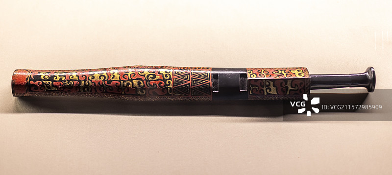 龙纹漆木剑 东周 靖安县李洲坳东周墓 江西省博物馆图片素材