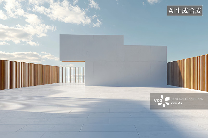 【AI数字艺术】户外建筑图片素材