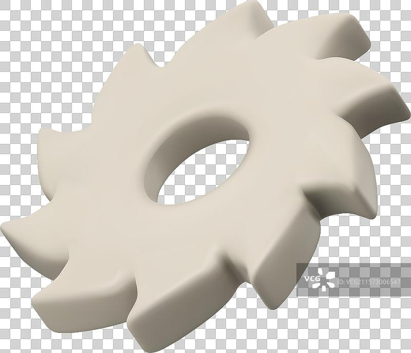 圆锯片 3D 图标图片素材