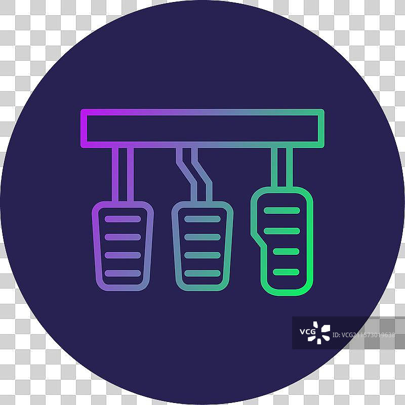 汽车踏板图标图片素材