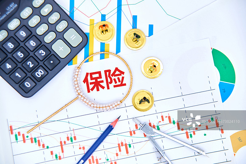 保险概念配图图片素材