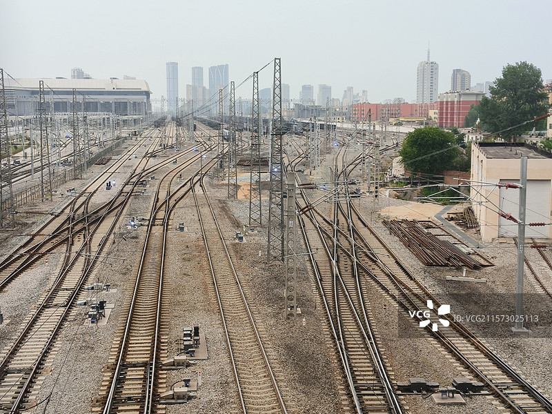 日照站通车图片素材