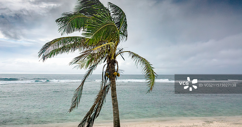 东萨摩亚帕果帕果Alega 海滩风景图片素材
