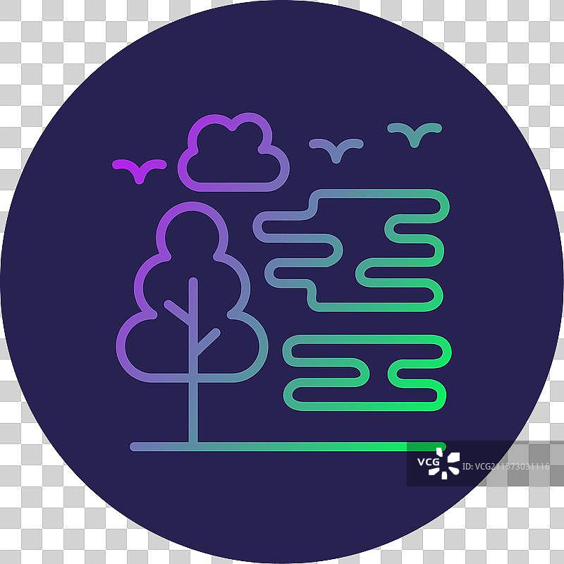 雾霾图标图片素材