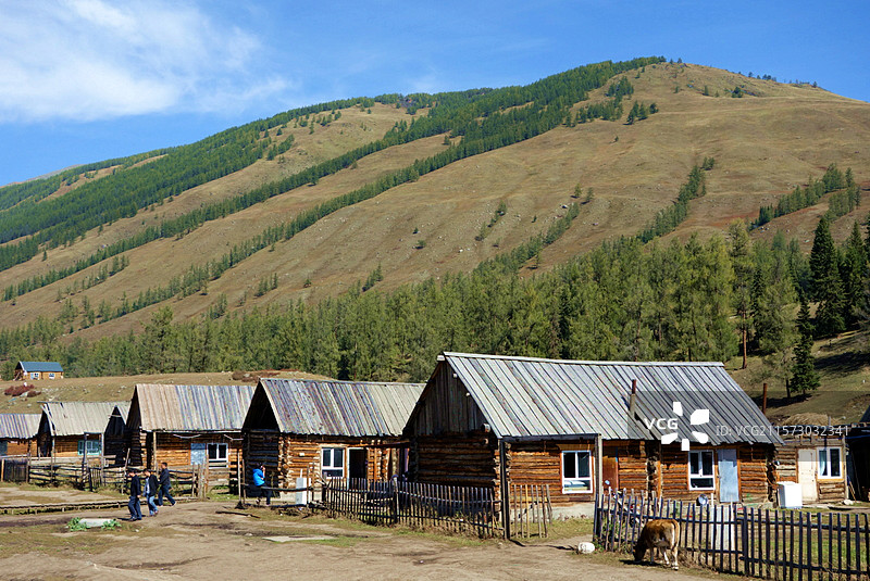 新疆阿勒泰喀纳斯风光图片素材