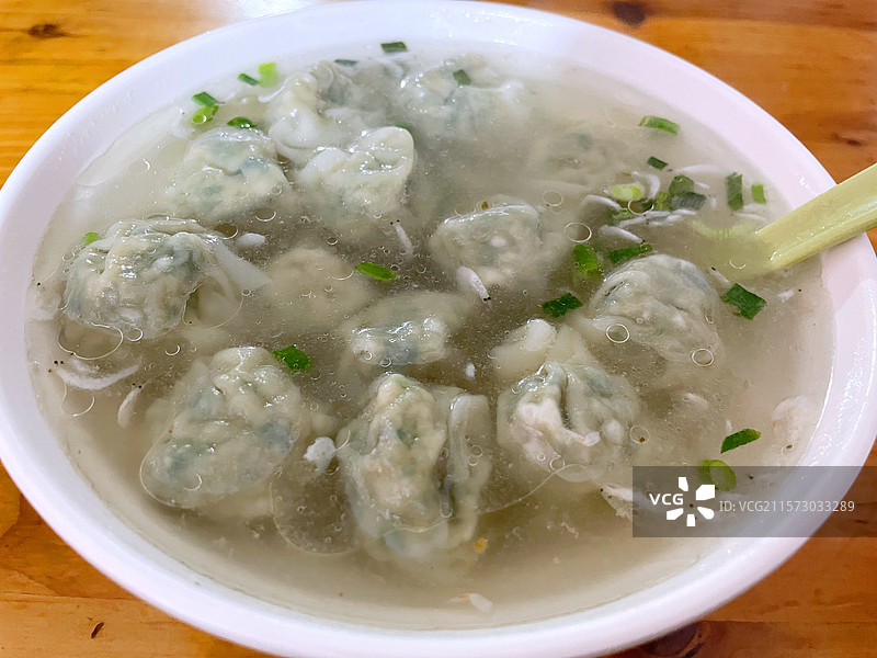 一碗馄饨图片素材