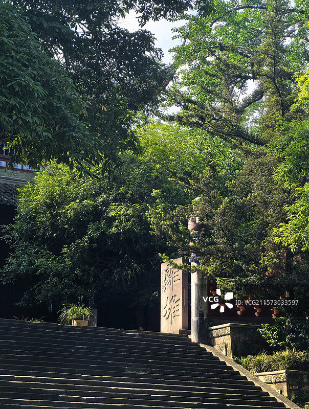 都江堰离堆公园图片素材