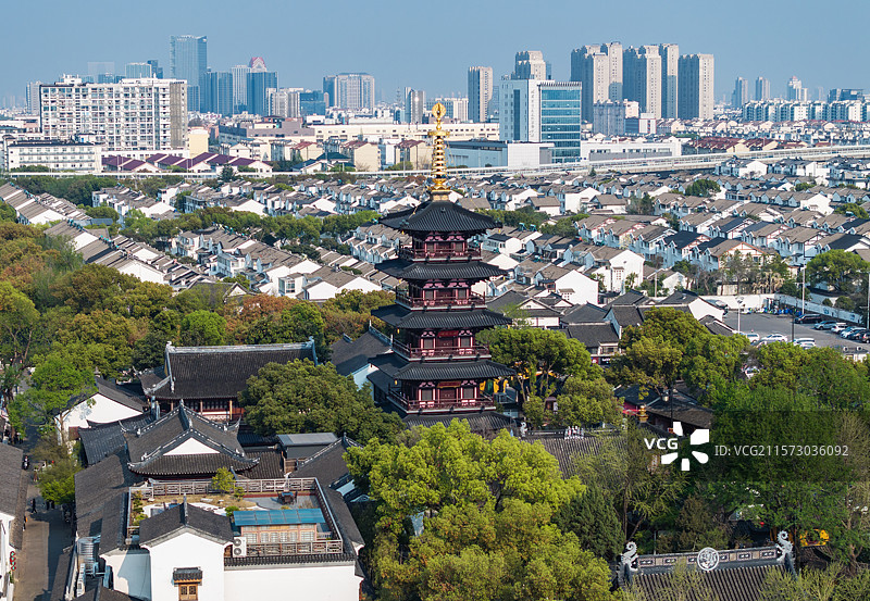 苏州寒山寺图片素材