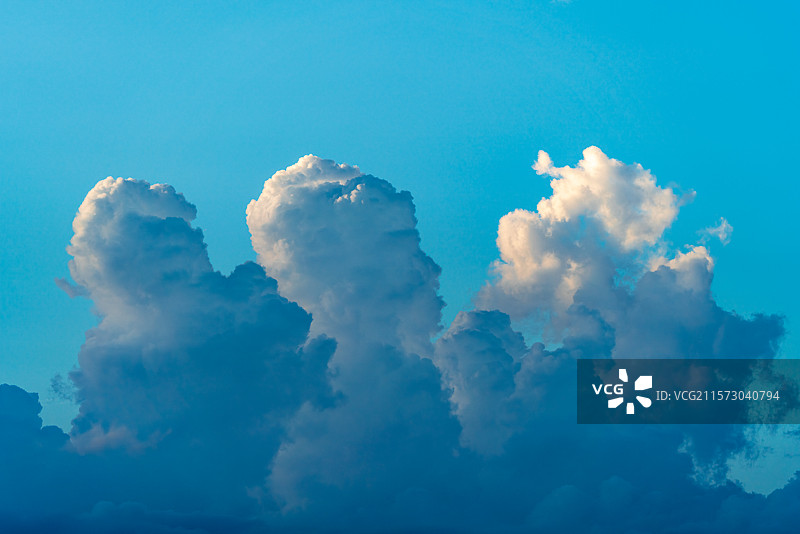 梦幻迷人的空中云彩图片素材