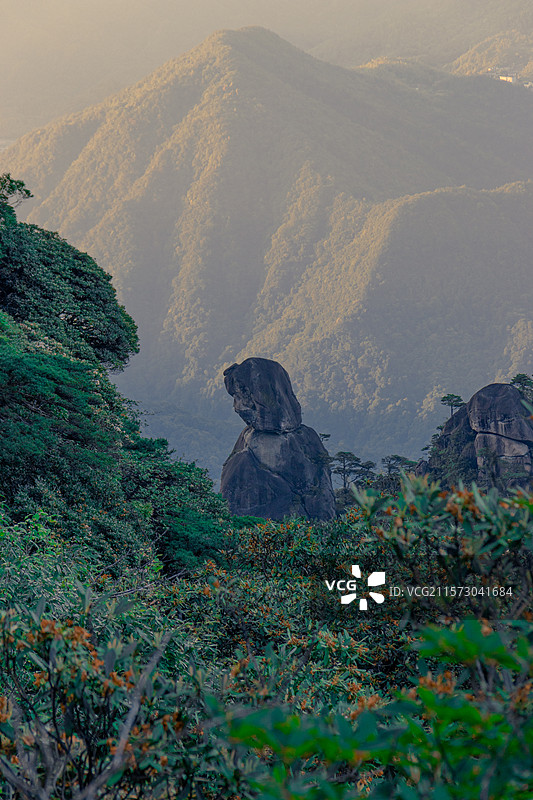 三清山东方女神图片素材