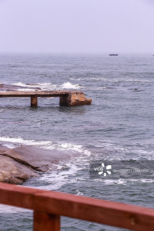 葫芦岛市觉华岛海岸图片素材