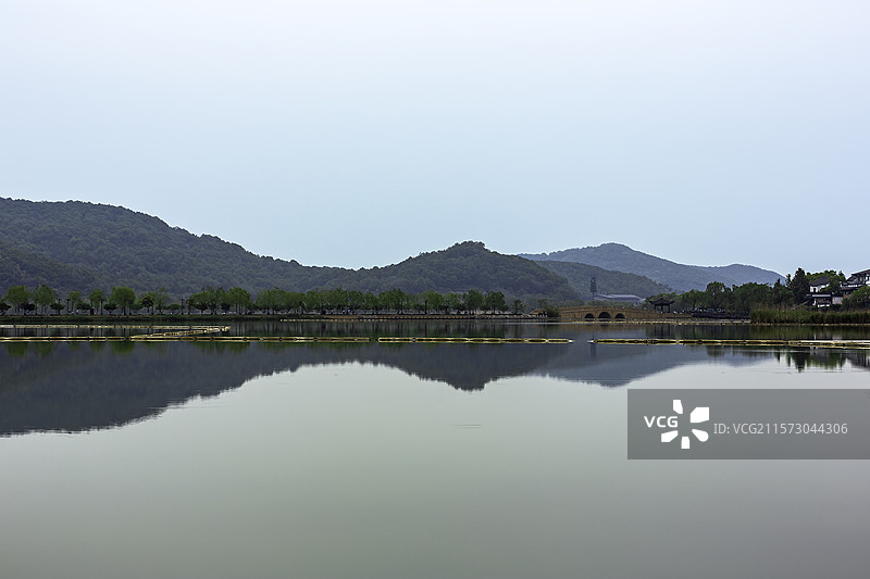 嘉兴南北湖近景图片素材