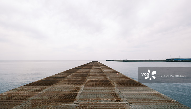 日本秋田县由利本庄市海岸图片素材