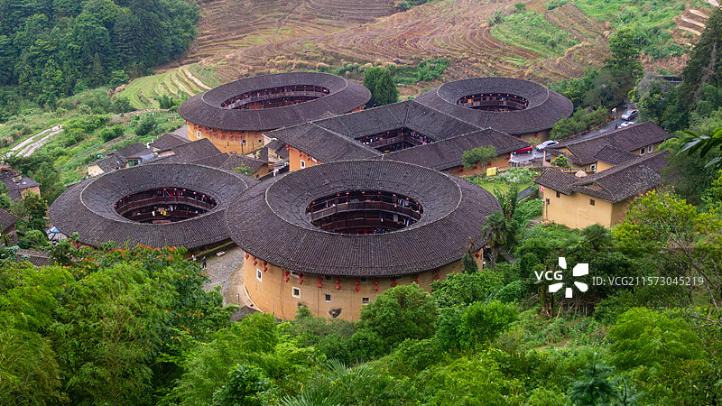 南靖土楼图片素材