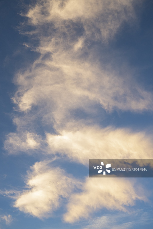 晚霞云朵背景图图片素材