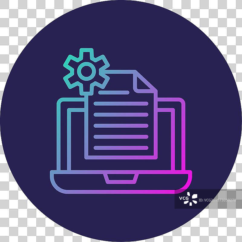 内容管理系统图标图片素材