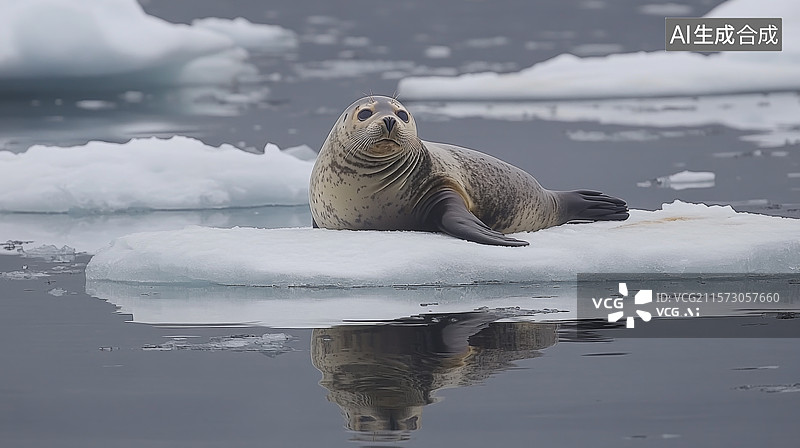 【AI数字艺术】海狮图片素材