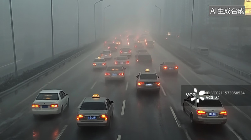 【AI数字艺术】环境污染 全球变暖 温室效应图片素材