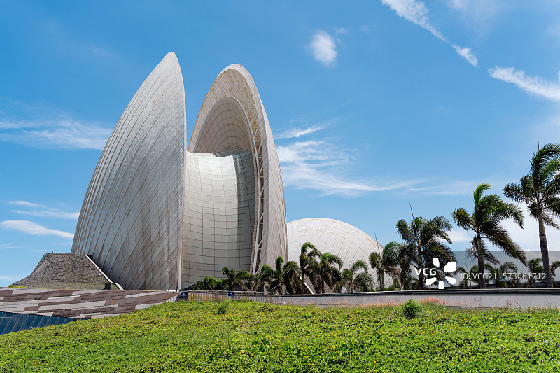 珠海大剧院日月贝图片素材