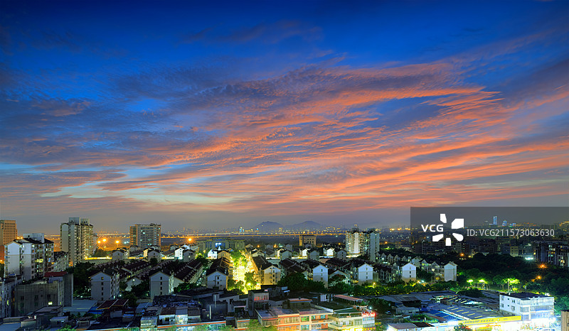 我偷黄昏一片云（厦门市翔安区）图片素材