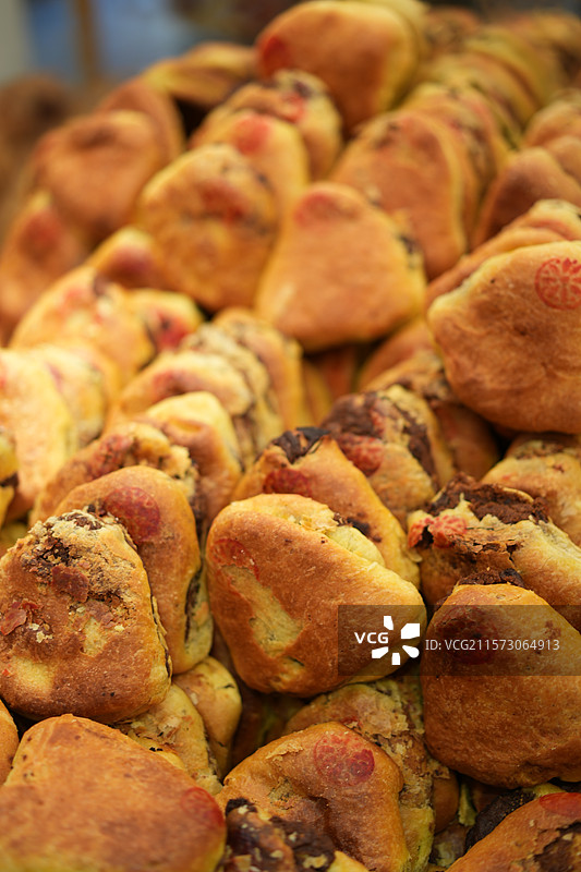 呼和浩特特色美食焙子图片素材