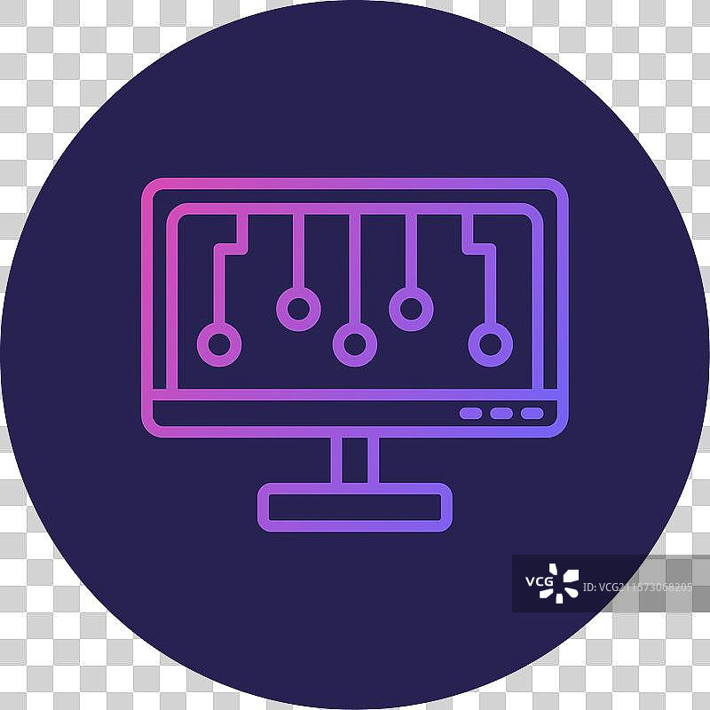 监视器图标图片素材