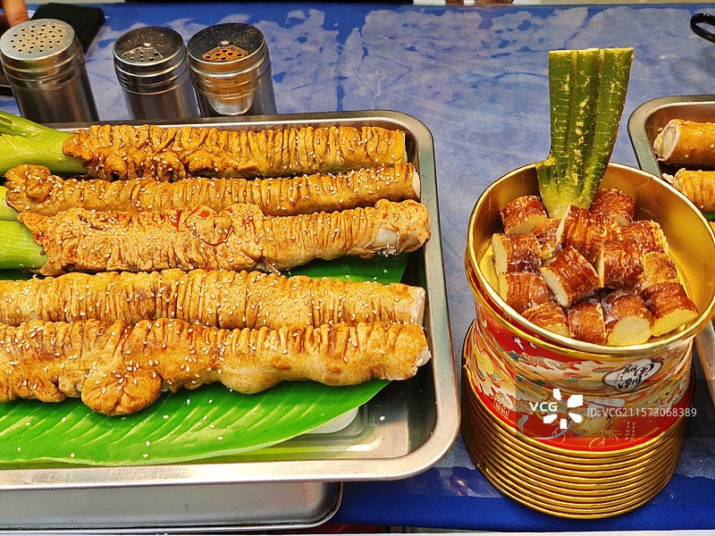 肥肠包大葱图片素材