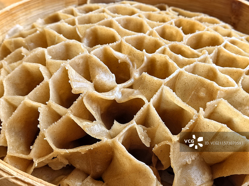 美食：莜面窝窝图片素材