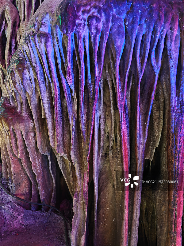 柞水溶洞地质公园，商洛市，陕西省图片素材