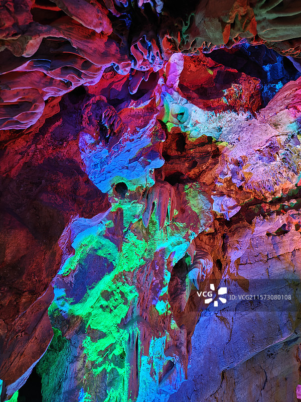 柞水溶洞地质公园，商洛市，陕西省图片素材