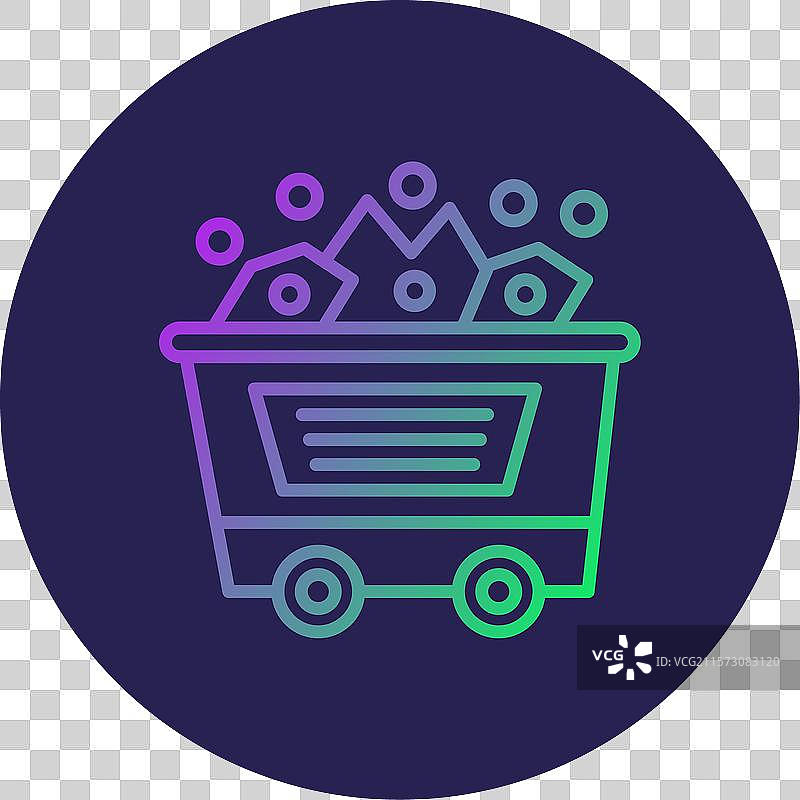 煤矿开采图标图片素材