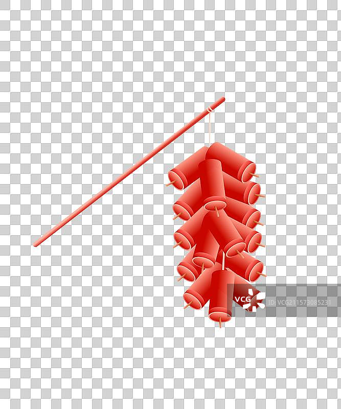 爆竹鞭炮插画免抠元素图片素材